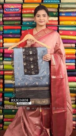 Dola Silk Gold Zari And Butti Saree I Wholesale Shop I www.rkcollections.in I