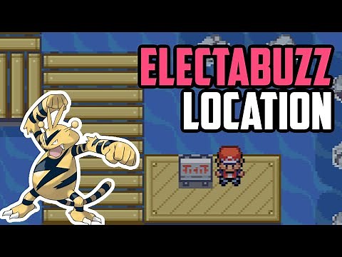 How to Catch Electabuzz - Pokémon FireRed & LeafGreen