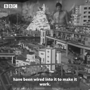 88K views · 1.3K reactions | #OnThisDay 1969: Blue Peter showed a model train set which seemed to travel around Europe and into the future. | BBC Archive | Facebook
