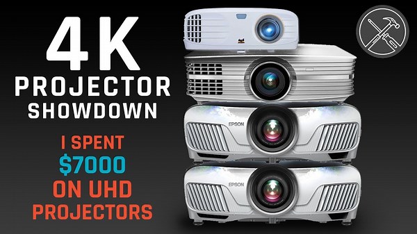 4K Projector Showdown - I Spent $7,000 Comparing 4 UHD Projectors