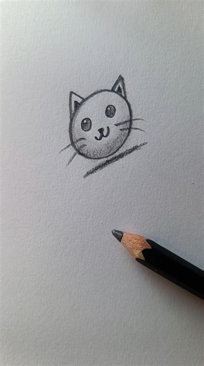 How to Draw a 3D Cat 🐱 Easy Tutorial #foryou #art #shorts #howtodraw #easydrawing #tutorial #sketch