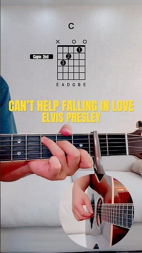 How To Play Can’t Help Falling In Love | Elvis Presley | Guitar Tutorial #elvispresley #guitar #gtr
