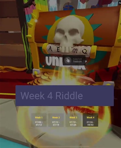 Week 4 code in bedwars!