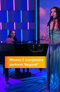 Grammy winners Abigail Barlow and Emily Bear perform their new song, 'Beyond', from Moana 2 🤩 🎤 WATCH SUNRISE FOR MORE | @7plus ☀️ | Sunrise