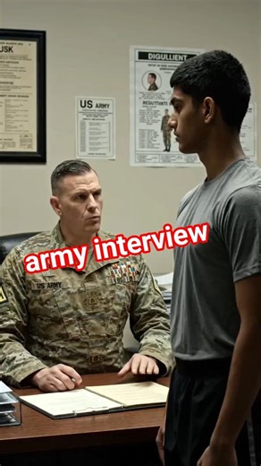 US Army Recruitment Interview 💂‍♂️ | Name, Address & Education Check | Realistic Military Scene
