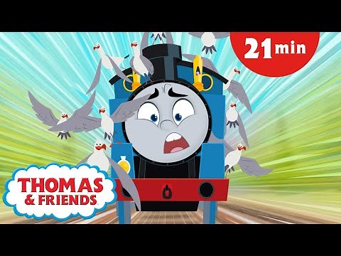 Thomas & Friends All Engines Go - Best Moments | Whistle Woes | Kids Cartoons