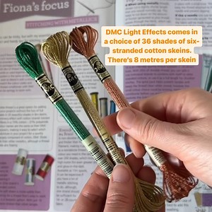 Learn to love metallics with our handy guide ✨ Read the full article by Fiona Baker Cross Stitch Designs in issue 331 (April 2023) which includes top tips for metallic stitching success, a handy buyers guide and more! 💬 Let us know what metallic thread do you use the most? 🌟⭐️ | The World of Cross Stitching