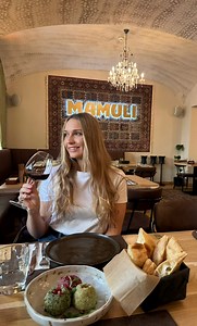 😍 Visiting an amazing new restaurant in the beautiful Reduta building 😍 Mamuli by Batoni brought Georgian-Ukrainian fusion with a modern twist to the centre of Bratislava. We enjoyed Georgian specialties Pkhali, Khinkali, Khachapuri & the amazing dessert is called Sakartvelo. All paired with Georgian wine 🍷 10/10 🇬🇪Make sure to save it & visit when in Bratislava ❤️ | Bratislava Guide