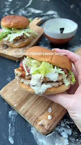 466K views · 4.3K reactions | Smashed Caesar Chicken Burgers ‍ You...