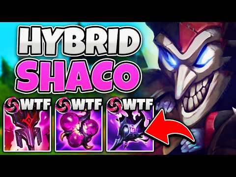 I'M ADDICTED TO THIS HYBRID SHACO BUILD!! (BACKSTABS AND BOXES)