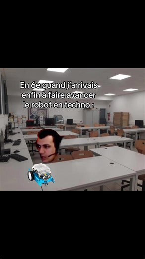Mon robot avance enfin en technologie !