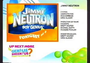 Jimmy Neutron Nick Split Screen Credits
