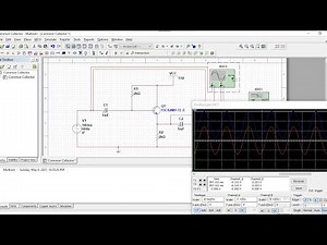 PENGUAT TRANSISTOR (Common Base, Common Collector, Common Emitter) SIMULATOR MULTISIM