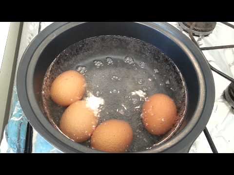 Como hacer Huevos Duros Perfectos - Comida en Facil