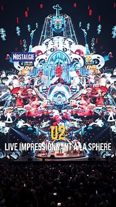 On ne se lasse pas de voir U2 dans cette salle impressionnante ! 🤩 | NOSTALGIE
