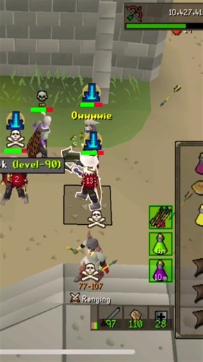 Osrs mobile pk: no way the G maul did that #osrsmobile #osrs #oldschoolrunescape