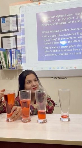 Vibrational Frequency #water #aircolumn #glass #rim #activities #physics #sound #rub #learning