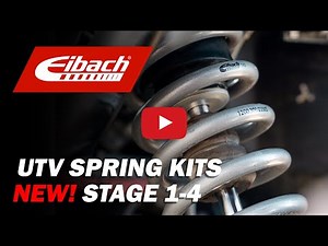 Eibach UTV Spring Kits: New! Stage 1 - 4 Overview