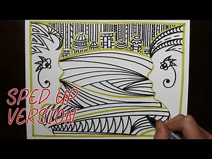 Creative Abstract Drawing | Surreal Portraits and Landscape Modern Art - Videos For Kids