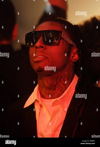 Rap Superstar Lil Wayne on the set of his music video "Prom Queen" at Birmingham High School‎ in Van Nuys, CA on February 13th, 2009 Stock Photo - Alamy