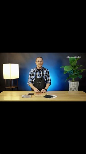 Use Material Snips for cutting flute Shims #flutemusic #bandrepair #band #diy #repairs #clarinettist