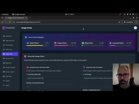 See how easy is to opereate and create valuable content using Post4all!
