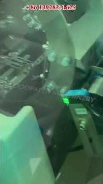 Handkerchief auto converting line pocket tissue produce min bag paper machine