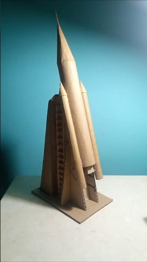 Cardboard Rocket Model – Amazing DIY Space Craft!
