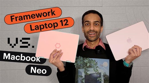 Framework founder Nirav reviews Apple Neo vs Framework Laptop 12 (Comparative Teardown) | Ben Baum