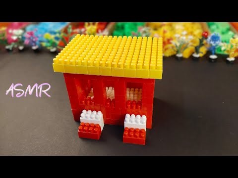 Oddly Satisfying DIY Mini Block House 🏠 | Stress Relief ASMR Build | No Talking, Real Block Sound