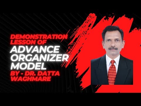 Demonstration Lesson of Advance Organizer Model