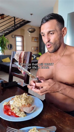 Tijs (Tyson) Vandepol | Online Fitness Coach on Instagram: "👇🏽The exact plan to reset in 2026 If you just want the framework — comment “FRAMEWORK” and I’ll send you the cheat sheet. But here’s what I’ve learned… Changing your life isn’t about one big decision. It’s about 7 small ones — done every day. • Morning sunlight before you touch your phone • Leaving people behind who drain your energy • Weight training (not just cardio) • Eating clean and cutting alcohol • Practising gratitude • Medita