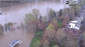 10K views · 165 reactions | OREGON FLOODING: Heavy rain brought flooding to Albany, Oregon this week. The Oregon State Police reporting that some roads were submerged under four feet of water. https://abcn.ws/2DaL0da | ABC World News Tonight with David Muir | Facebook