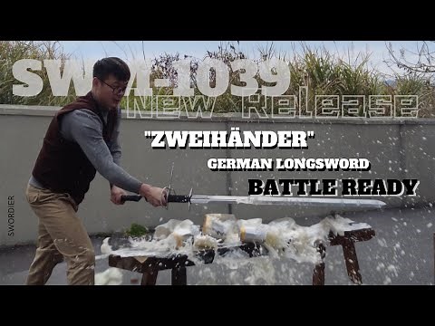 Is Swordier’s "Zweihänder" German Longsword the Ultimate Battle-Ready Weapon? | New Sword Released!