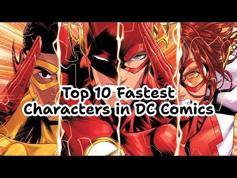 Top 10 Fastest Characters in DC Comics