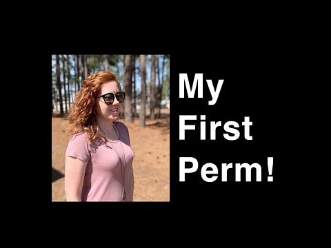 My First Perm & New Perm Hair Routine