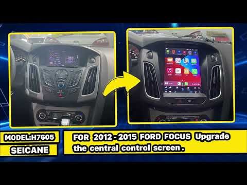DIY upgrade | How to install car radio for Ford Focus Radio 2012 - 2015 with Carplay Android auto？