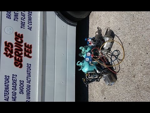 2001 Ford Taurus A/C Compressor removal and installation ..Tech Tip..