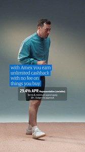 Earn unlimited cashback on the things you buy. For your hobbies and for the everyday. | American Express