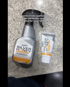 Maple knows that being an adventure pup means getting a little rough and rugged sometimes. 🐕🐾 Luckily, our Hot Spot & Wound Care Ointment can easily heal your pet’s ailments with nature’s golden touch! 🍯 📹: @mycaninelife | Silver Honey