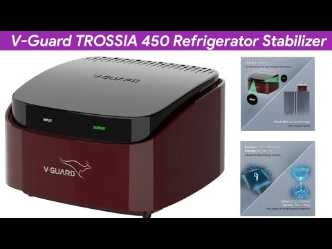 V-Guard TROSSIA 450 Refrigerator Stabilizer | घर के लिए Best Stabilizer | V-Guard stabilizer