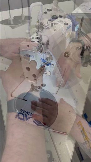 Adapting an Industrial Lockstitch Sewing Machine for a Wheelchair User