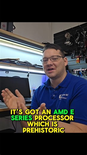 Computer Wall on Instagram: "This laptop just isn’t worth repairing. Low memory, an entry-level processor, and a hard drive instead of an SSD make it a poor long-term option, even if it’s still being sold new. We believe in honest advice, not unnecessary repairs. #ComputerWall #LaptopRepair #HonestAdvice #TechTips"