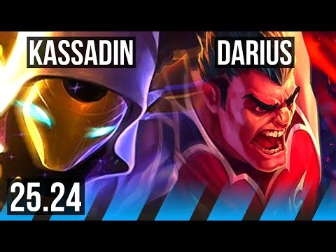 KASSADIN vs DARIUS (MID) | EUW Master | 25.24