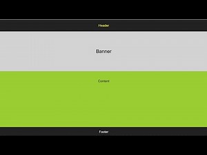 Simple Website Layout using HTML CSS | Beginner Friendly