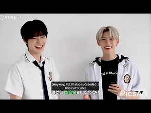 Felix (펠릭스) saying dispatch Stray Kids (스트레이 기즈)