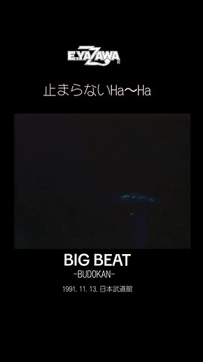 矢沢永吉の1991年日本武道館ライブ映像