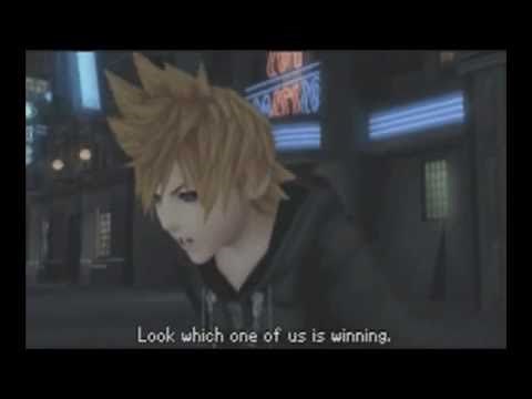Riku vs Roxas Full Fight English Cutscenes From Kh2 & 358/2