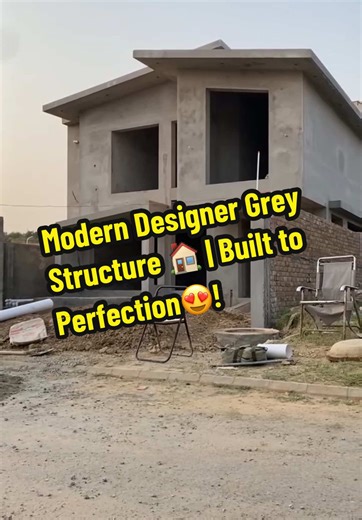 Crafting modern marvels with precision and passion! 🏗️✨ Here’s a glimpse of our latest designer grey structure project. Built with A quality materials and attention to every detail. Your dream home starts here!#greystructure #modernconstruction #designer #frontelevation #luxuryhomes #qualityconstruction #homedesign #homedesignideas #builders #TFZBuilders #tfzquality #fyp #solidwarranty