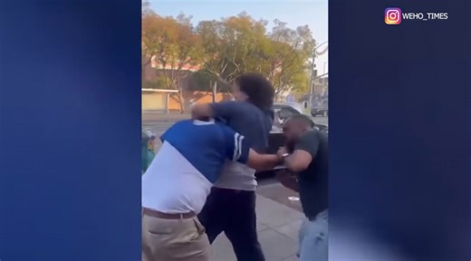 Violent West Hollywood bar brawl spills out onto street